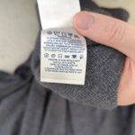 Lands' End Merino Wool Tunic Sweater Dress XL Womens Gray Short Sleeve 489939 Photo 9