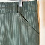 Nike  Golf FitDry‎ Striped Performance Shorts Green Size 10 Photo 2