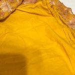 American Eagle Boho Babydoll Dress S Orange Pink Floral Y2K Peasant Cottagecore Yellow Photo 3