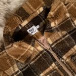 Princess Polly  Brown Checkered Jacket Photo 1