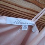 Lovers + Friends NWT  Nude Blush Wishful Mini Dress Photo 8