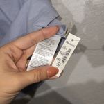 Madewell NWT  Dusty Peri Blue Whisper Cotton T-Shirt Size XS Photo 2