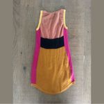 sonia rykiel colorblock knit mini dress Orange Size undefined Photo 1