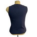 Christopher & Banks women’s navy V-neck tank top size small Photo 1