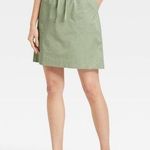 A New Day  green utility mini skirt size XS Photo 3