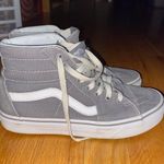 Vans Women’s  Canvas Gray Shoes Photo 0