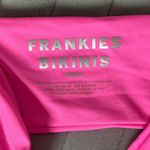 frankie's bikinis  Margot Hot Pink Bikini Set Top and Bottom Size Medium Photo 7