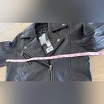 Harley Davidson black sheepskin leather jacket size XS NWT Photo 6