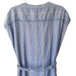 Lemlem  Designer Blue Belted Dress size large Photo 5