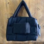 Wilo The Label | Black Weekender Tote Set w/Crossbody Strap & Eye Glass Case Photo 9