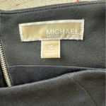 Michael Kors  Black Pencil Skirt with Zipper Details Photo 3