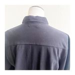 The Kooples Women’s Black Long Sleeve Collared 3/4 Button Shirt Two Pockets Photo 6