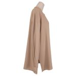 Eileen Fisher  Silk Georgette Crepe Band Collar Top Sz Extra Large Photo 3