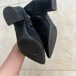 Bamboo  Ankle Booties with Zipper Low Heel Sz 7 Photo 2