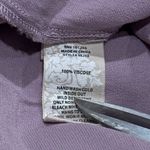 Soft Surroundings  Lavender Satin Chic Comfort Pocket Pants Women’s L Photo 5