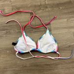 ABS Allen Schwartz Rainbow Beaded String Bikini Top Photo 2