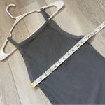 Free People Tank Top straight neck low back womens Gray (xsmall) casual summer Photo 2