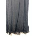 Crescent , black tank, nightgown lace detail, size small  Photo 5