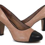 Fossil Monica Cap Toe Brown Heels Photo 0