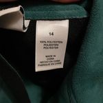 Alfred Dunner Vintage ‘90s Embroidered Dark Green Suede Jacket 14 Western Boho Prairie Gilmore Photo 4