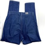 Vintage Rockies Dark Wash High Waist Stiff Denim Bareback Straight Leg Jeans Blue Size 33 Photo 1