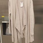 Barefoot Dreams 💕💕 Bamboo Chic Lite Calypso Wrap Cardigan Stone 1X NWT Photo 3