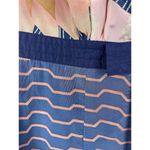 Tracy Reese Plenty  Multicolor Boho Strapless 100% Silk‎ Ruffle Hem Dress Size 4 Photo 4