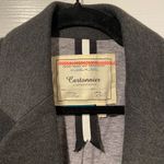 Cartonnier Anthropologie Gray Cotton Blend Everyday Blazer Button Front Size 2 Photo 1