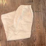 Flax  Natural Linen Pants size medium with pockets Photo 3