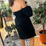 Kourt Swiss Dot Off Shoulder Long Sleeve A Photo 4