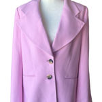 KHAITE  Pink women’s Blazer Size 12 career designer Photo 0