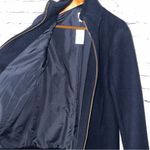 J.Crew NWT Wool Blend Winter Coat Women’s Navy Blue Size 4 Photo 6