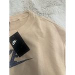 Nike NWT Women's  Beige  Cropped Sweatshirt 1 XL Photo 5