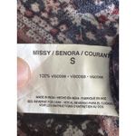 Nine West  Jeans Womens Blouse Small Long Sleeve Boho Patchwork Hipster Eclectic Photo 12