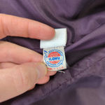 Vintage Gentry‎ Navy Blue Pinstripe Wool Blend Blazer Jacket 1 Button Women 8 Photo 8