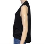 Velvet Graham & Spencer Womens Size XS Black Sleeveless Surplice Front Top Shirt Photo 2