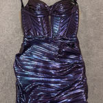Homecoming Dress Purple Size 6 Photo 0