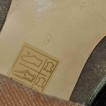 Pilcro Anthropologie And The Letterpress Tan Lace Up Chunky Heel Suede Boots 6 Photo 7