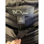 BCX  Black Bell Sleeved Stretch Shimmer Dress Size XL Holiday new Years Photo 3