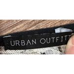 Urban Outfitters  Sheer Snake Print Crop Tank Top sz large Photo 2