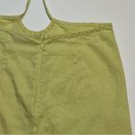 Forever 21  Halter Tie Mini Dress Neon Yellow Green M Photo 7