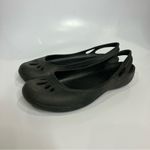Crocs Black  sling back shoes size‎ 7 Photo 2