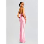 retrofete Skye Dress in Fondant Pink XSmall New Womens Satin Maxi Gown Size XS Photo 13
