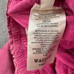 Anthropologie Rhys Utility Joggers Women's Small Pink Linen Blend Drawstring Photo 8