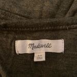 Madewell #156  cropped long sleeve top Photo 4