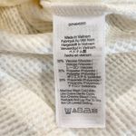 Madewell Tops Womens Waffle-Knit Long-Sleeve Crewneck Tee Ivory Size XXS NEW Photo 7