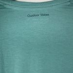 Outdoor Voices NWOT Womens Long Sleeve Top Size XL Green Stretch Base Layer Photo 3