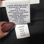 Charter Club  Women’s  Velvet Floral Black straight leg pants Photo 7