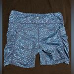 Lululemon athletica Speed Track Short Samba Snake Kayak Blue Hero Blue Photo 5