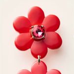 Kate Spade new york x Target - Red Floral Linear Earrings Limited Edition Photo 3